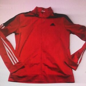 Adidas Kids Red Track Jacket